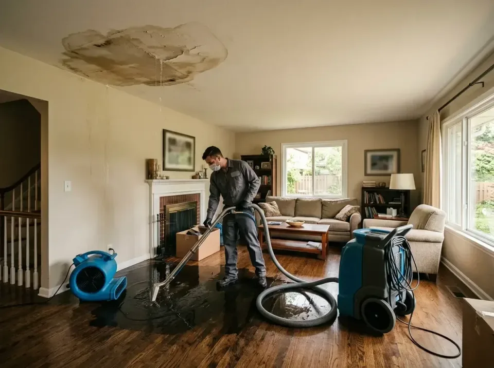 attic-pipe-burst-ceiling-drip-008 — frequently asked questions, Water Damage Restoration & Carpet Care in Windsor, CO